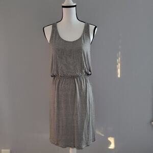 H&M Basic Striped Sleeveless Tee Dress Size S